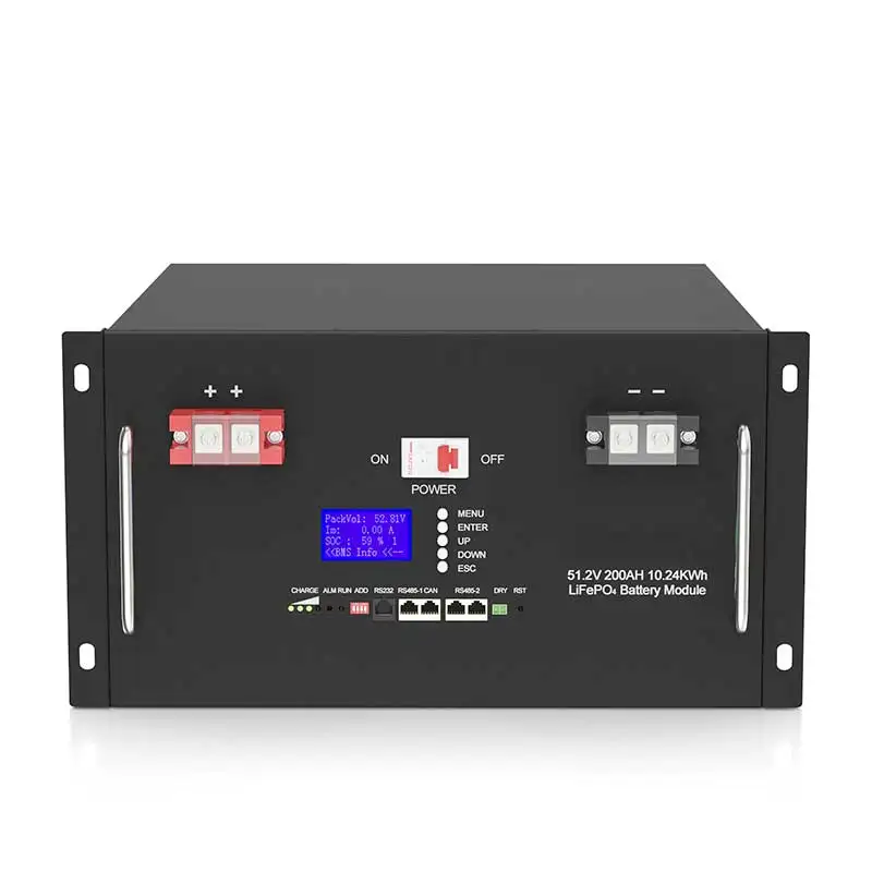 51.2V 100Ah 200Ah Lifepo4 battery 48V lithium ion battery for 5kwh 10kwh 15kwh home energy storage solar system off-grid