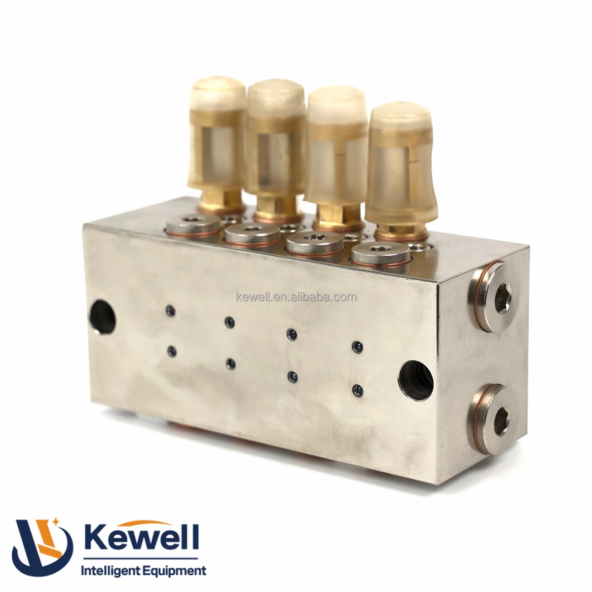 DDV Dual Line Distributor Manifold Injector Progressive Lubrication Metering Grease Oil Dispenser Block Divider Valve