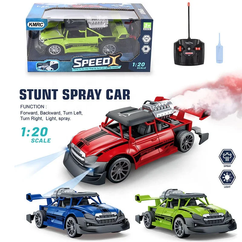RC jet fart spray car 1:20 rc car high speed off-road electric Radio Control Toys translation remote control car