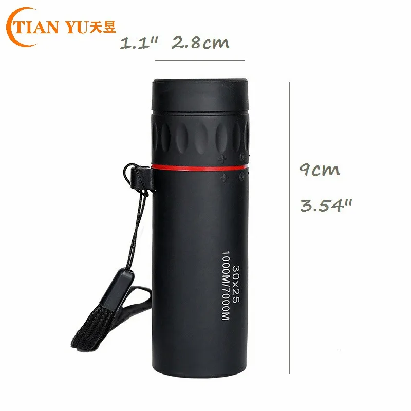 
 Монокулярный телескоп Zacro высокого разрешения, водонепроницаемый портативный мини-прицел с 10-кратным увеличением, для путешествий и охоты, 30 х25  