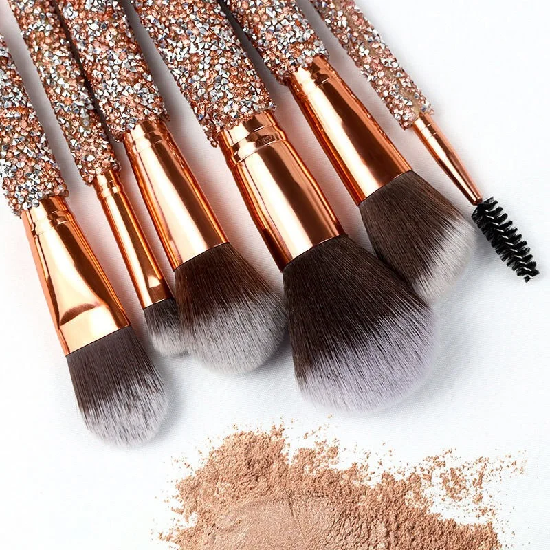 
Luxury brush make set up Wholesale Wood Handle foundation Cosmetic makeup brushes 