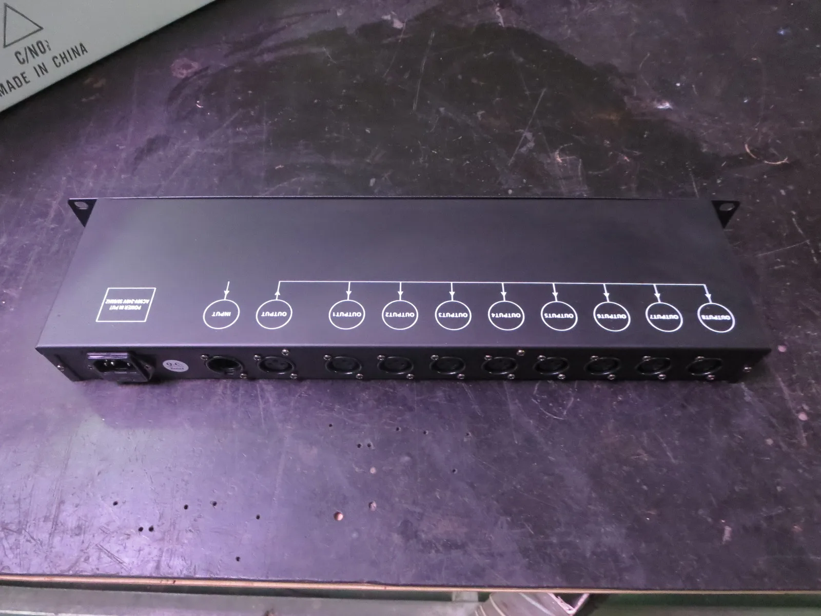 8CH DMX сплиттер DMX512 контроллер света сценический световой