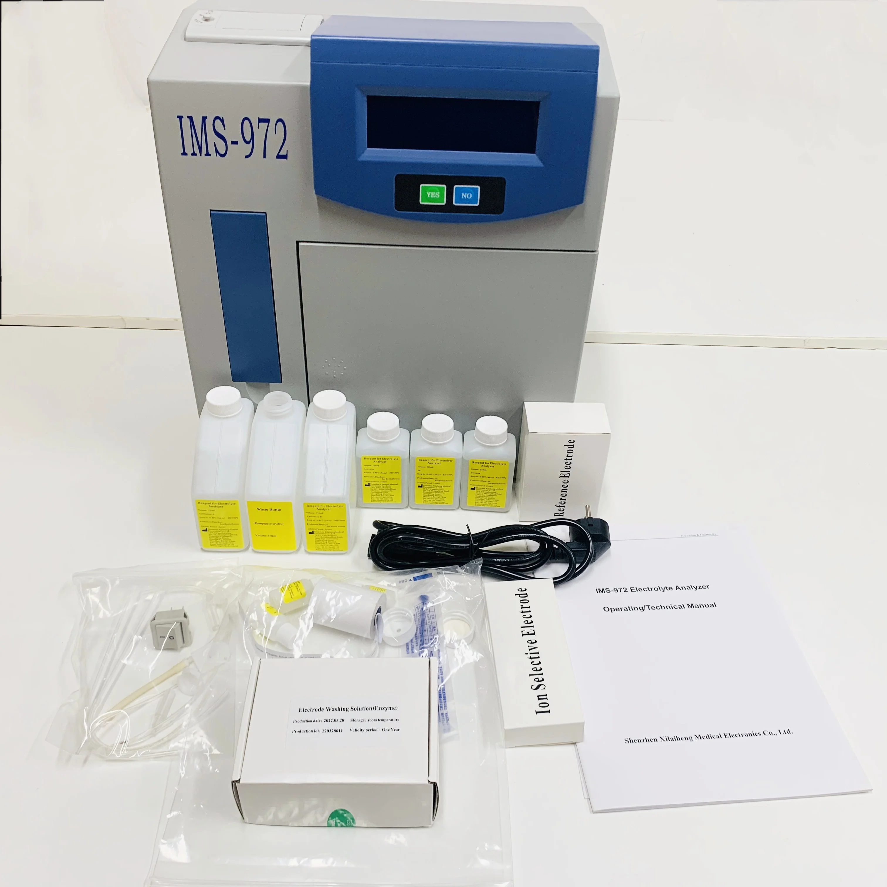Horron IMS-972  ISE Electrolyte analyzer automatic Blood Gas Electrolyte Analyzer