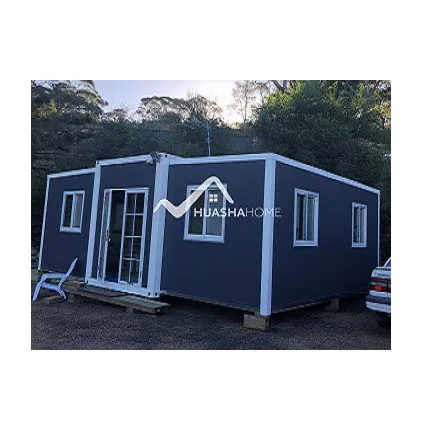 Расширяемый сборный дом расширенный 20-футовый контейнерный 20 футов 2