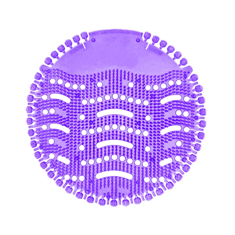 Wholesale Custom Logo Design Anti-splash Air Freshener Round Man Toilet Deodorizer Urinal Screen Mats