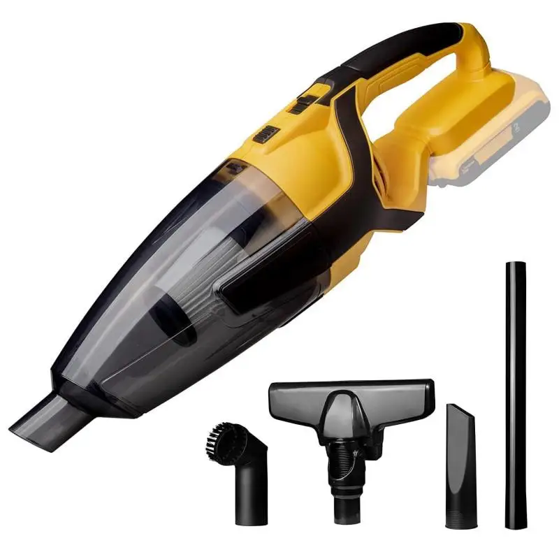 Portable HandHeld Wet and Dry Wireless Mini Car Wash Vacuum Cleaner With Hign Power for Washing Carpet and Seat