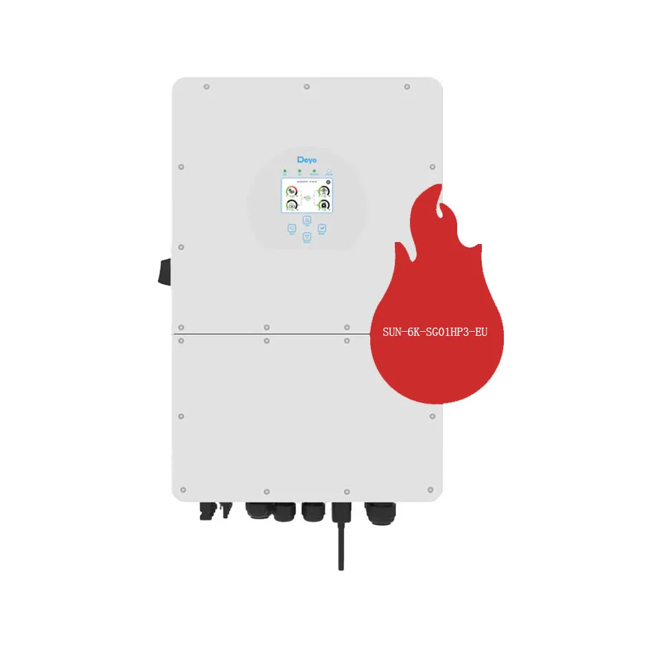 Deye Hybrid Solar Inverter SUN-6K-SG01HP3-EU Three Phase HV Battery Solar Inverter For Home Appliance 6KW Solar Power Inverter