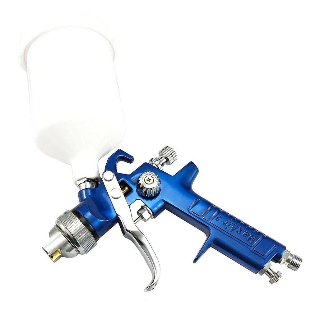 Manual H2000 car furniture small repair gun caliber 0.8 tank capacity 125ml, HVLP spray gun pneumatic tools, high atomizing spra