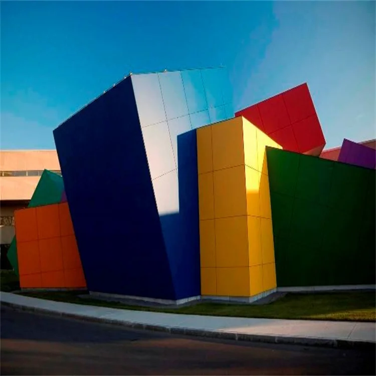 Alminyum Kompozit Paneller for Modern Commercial Building