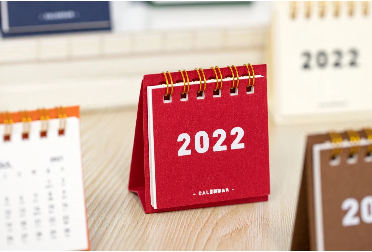 2022 Mini Office Custom Printing Daily Table Calendar For Desk Manufacturing