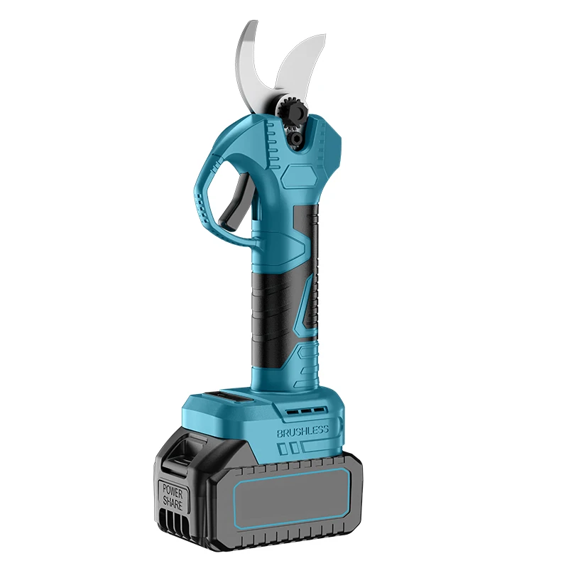 Brushless Pruning Shears 21V Electric Shrub Shears Automatic Branch Scissors Electric Garden Pruning Shears