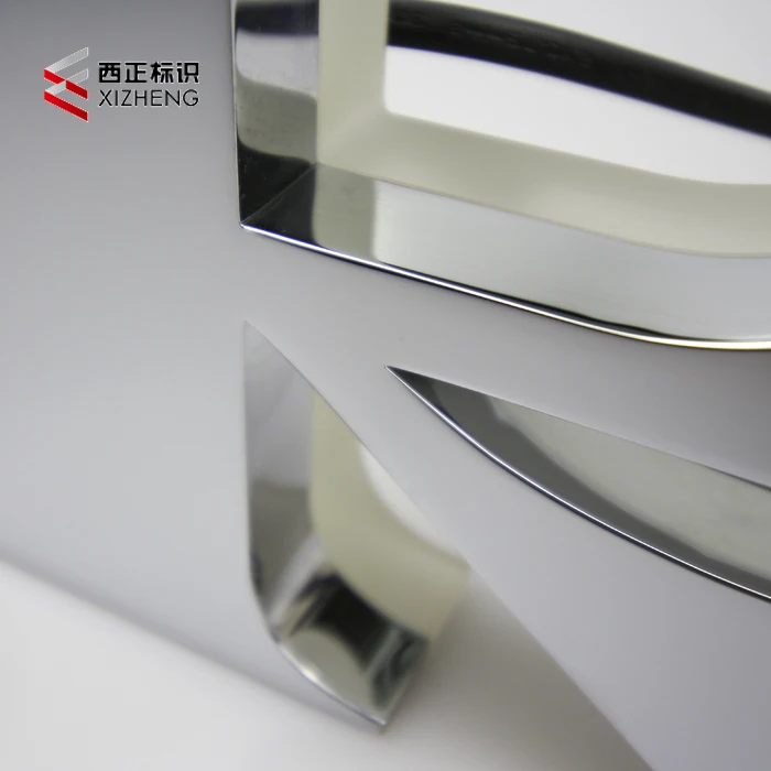 Оптовая продажа с фабрики-Прямые Индивидуальные крытый и открытый магазины коммерческая реклама 3D светодио дный знак из нержавеющей стали