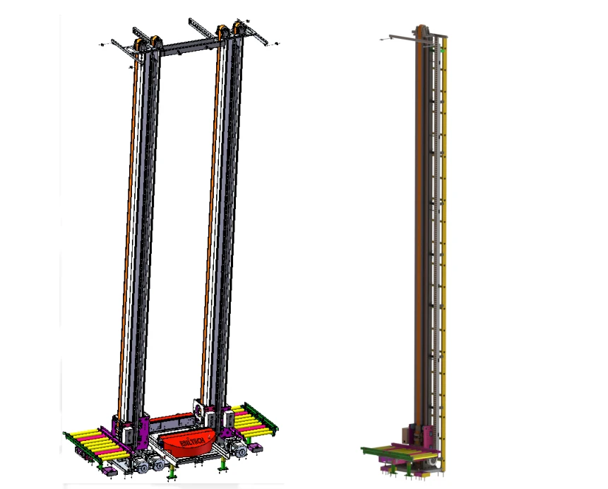 Multi shuttle  systems for automatic warehouse