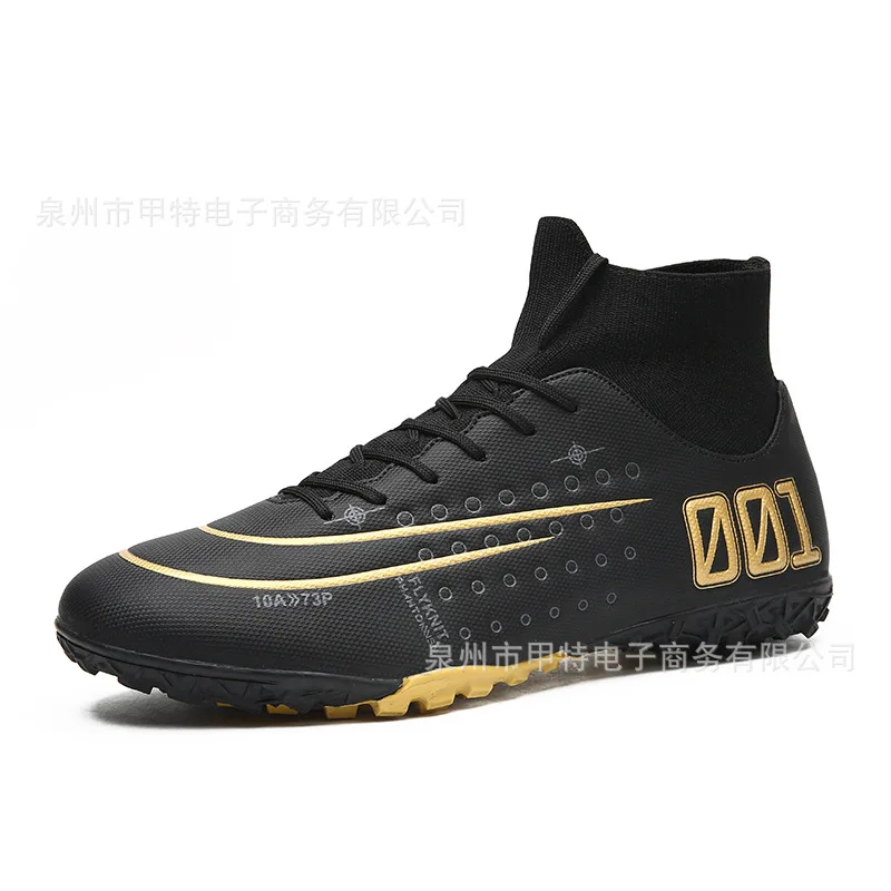 Factory High quality turf football shoes grade original football Professional Long Spikes FG shoes for men