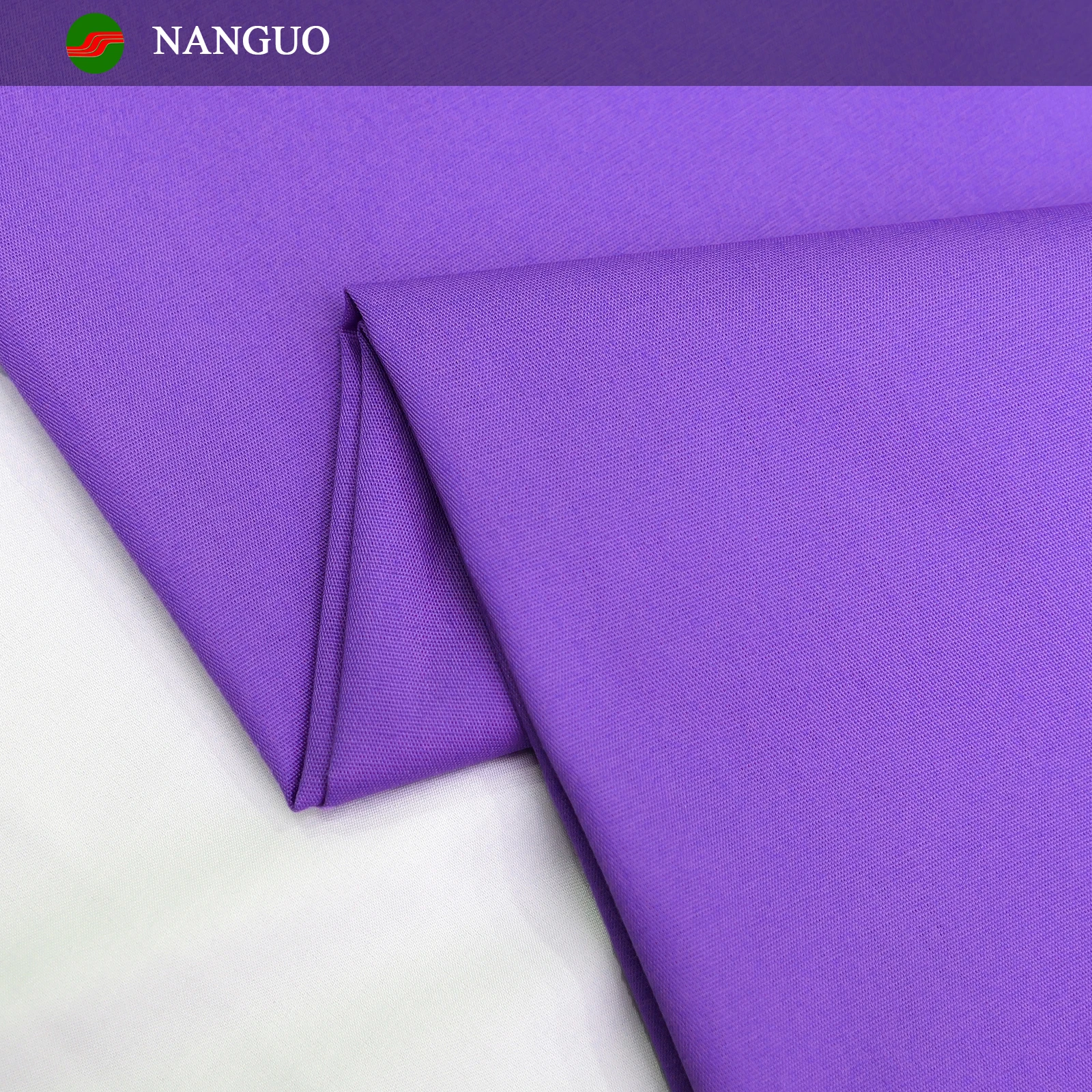 Nanguo Factory Custom Workwear 65% polyester 35% Cotton   21x21 100x50 175gsm TC Poplin Textile Fabric for Clothing