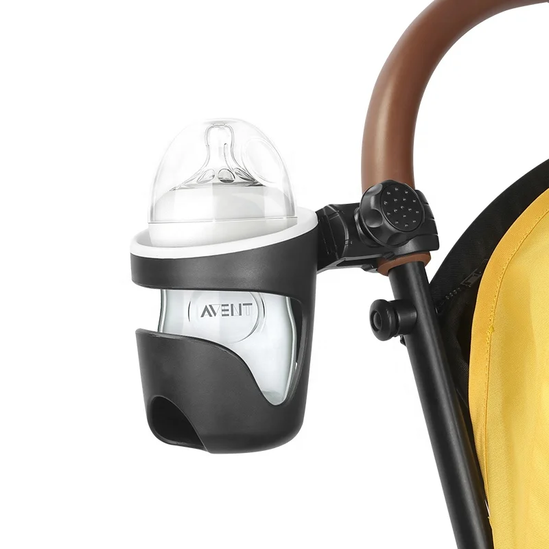 High Quality Eco-Friendly ABS Black Baby Stroller Cup Holder Buggy Bottle Holder