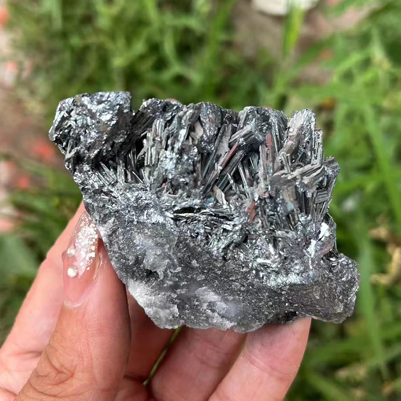Wholesale Natural Healing Crystal Quartz Mineral Specimen Rough Stibnite Raw Antimonite