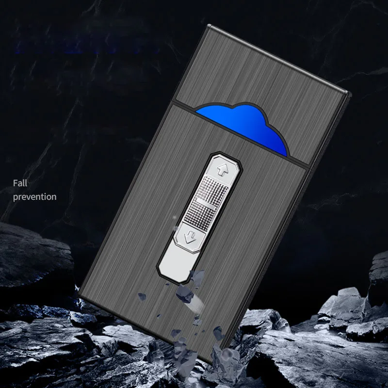 Оптовая продажа портсигар с зажигалкой USB Перезаряжаемый