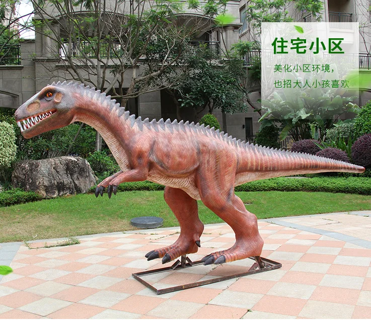 
Outdoor Decoration Cheap Price 2 M Life Size Realistic Fiberglass Dinosaur Statues  (62316998522)