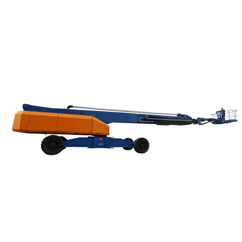 Flexible Towable Articulated Boom Lift with Different Fuels for Diverse Applications