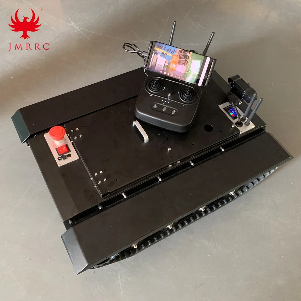 50kg load capacity small robot rubber track for robot platform unmanned combat robot aerial vehicle tracks undercarriage