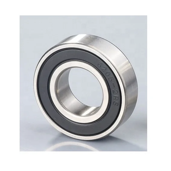 Chrome Steel Deep Groove Ball Bearing 6205 2RS