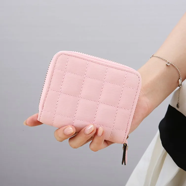 High Quality Mini Money Bag Cheap Ladies Short Wallet Women Multiple Card Slots Bank Credit Card Holder Cute Coin Purse Girls