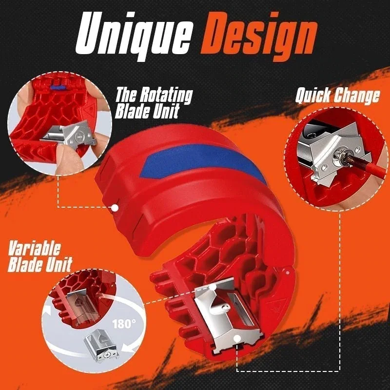 Прямая поставка, универсальный удобный резак для водопроводных труб из ПВХ, ручной резак для пластиковых труб, герметичные втулки, резак для проводов