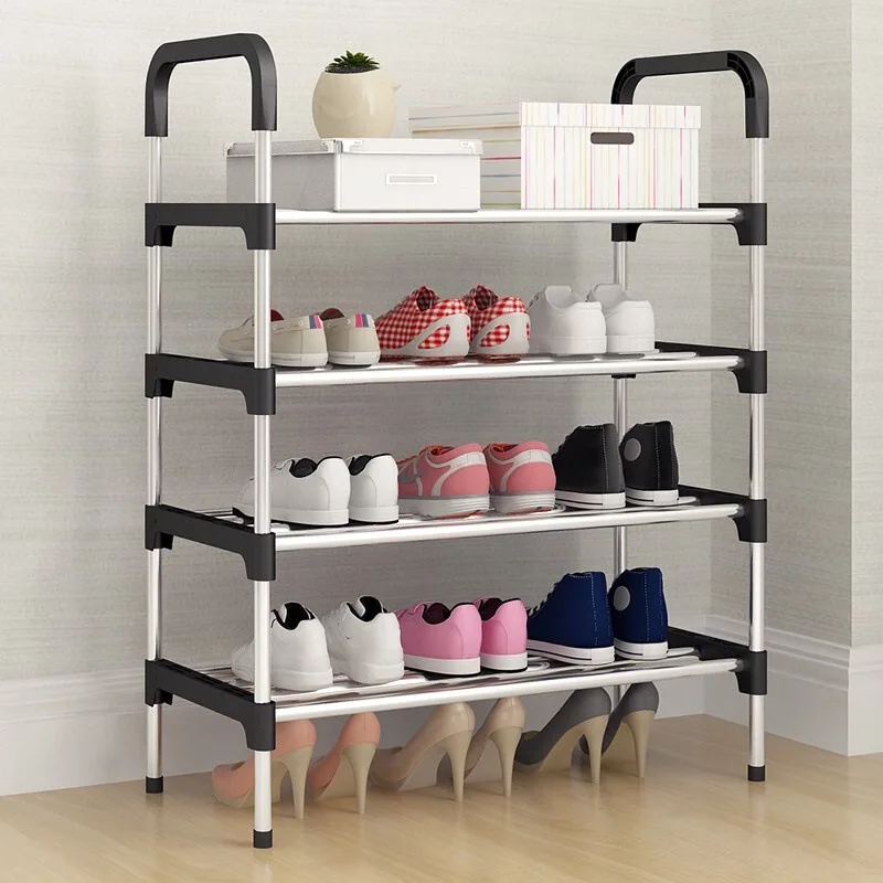 2023 new multi-layer simple household shoe rack dustproof shoe rack cabinet household shoe storage rack