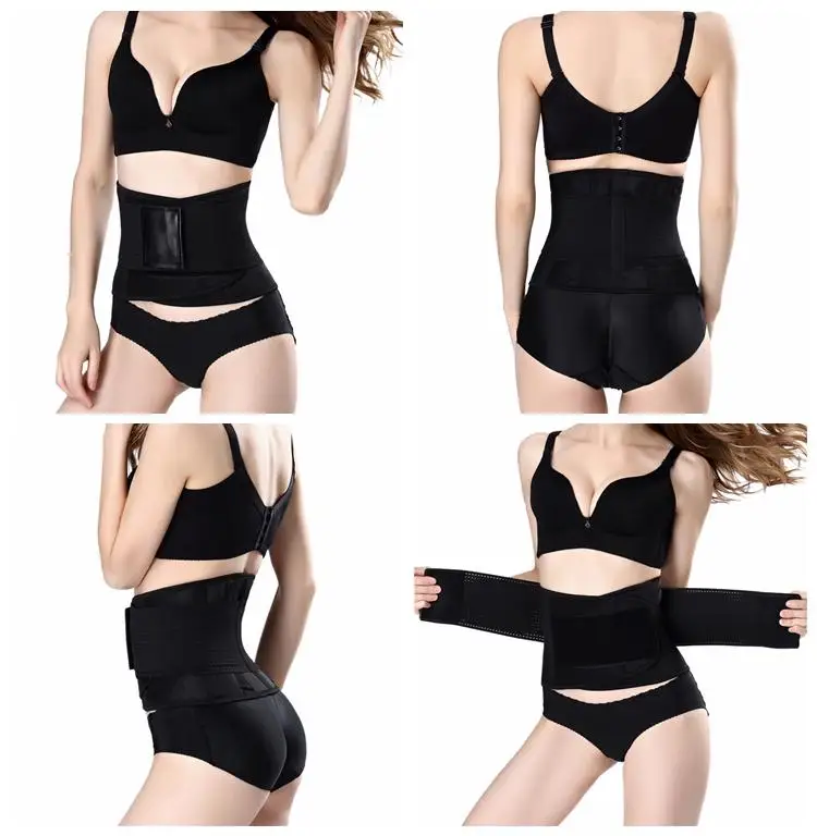 
Wholesale OEM Neoprene Sports Slimming Belt Waist Trainer Fitness Lose Weight Sweat Belt Sauna Waist Trimmer for Men Women 
