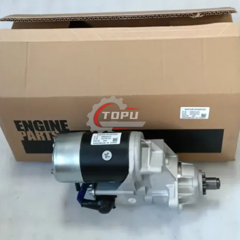 6BT 6D102 QSB5.9 запасная часть дизельного двигателя 24V 10T стартер мотор 3920644 3957592