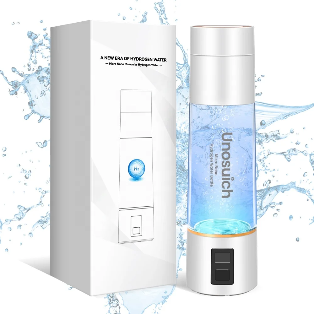 Handheld Hydrogen Rich Water Generator H2 Cup Potable Hydrogen Alkaline Ionizer Water Bottle Machine
