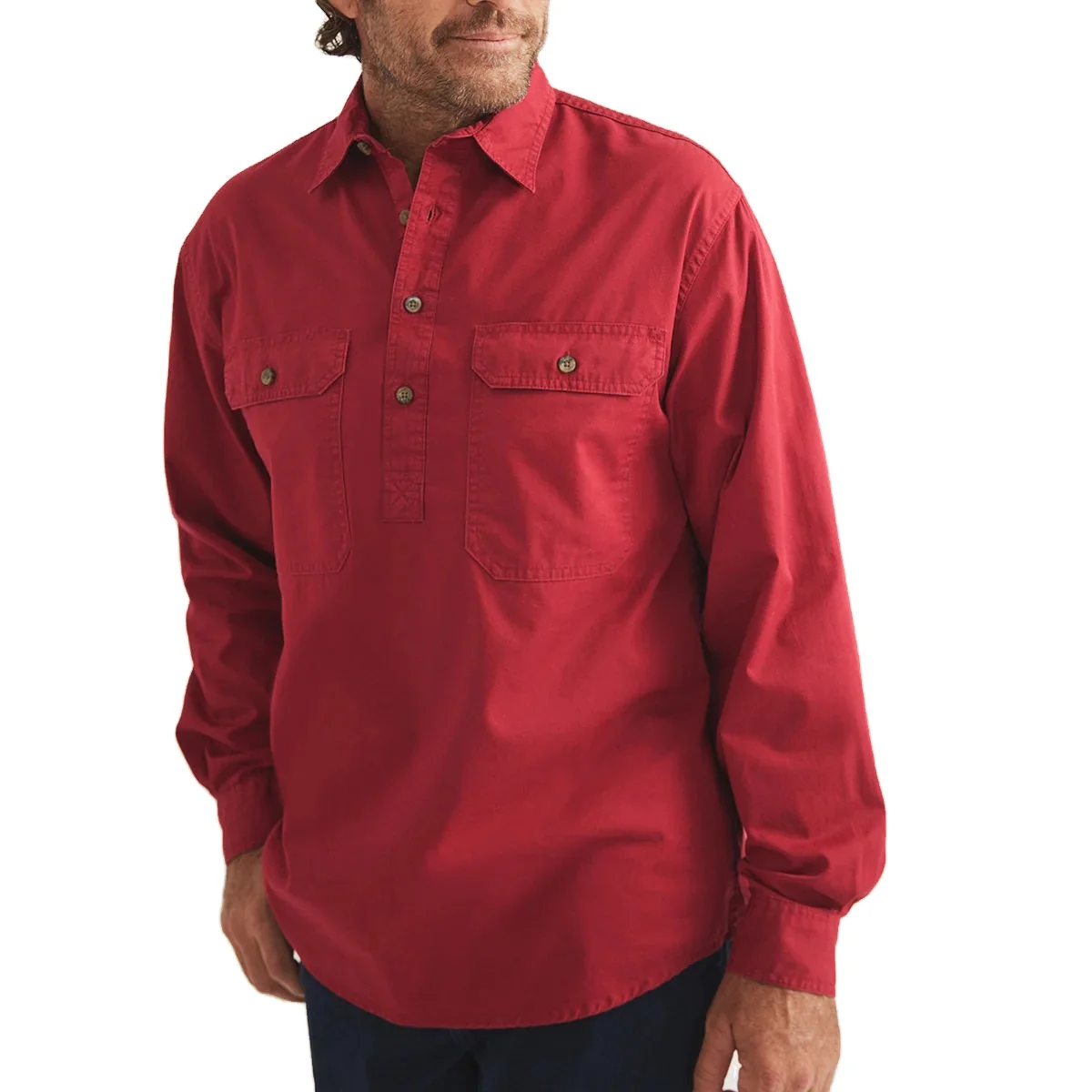 Big and Tall Plus Sequin Beach Velvet Wool Cool Nice Fitted Boyfriend Stylish Half Button Shirt