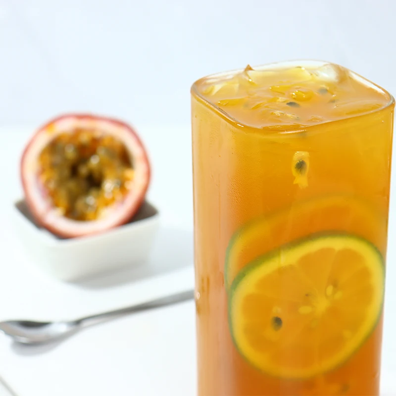 
Concentrated Passion Fruit juice Passion Fruit jam direct sale of milk tea raw material factory in Taiwan, China 