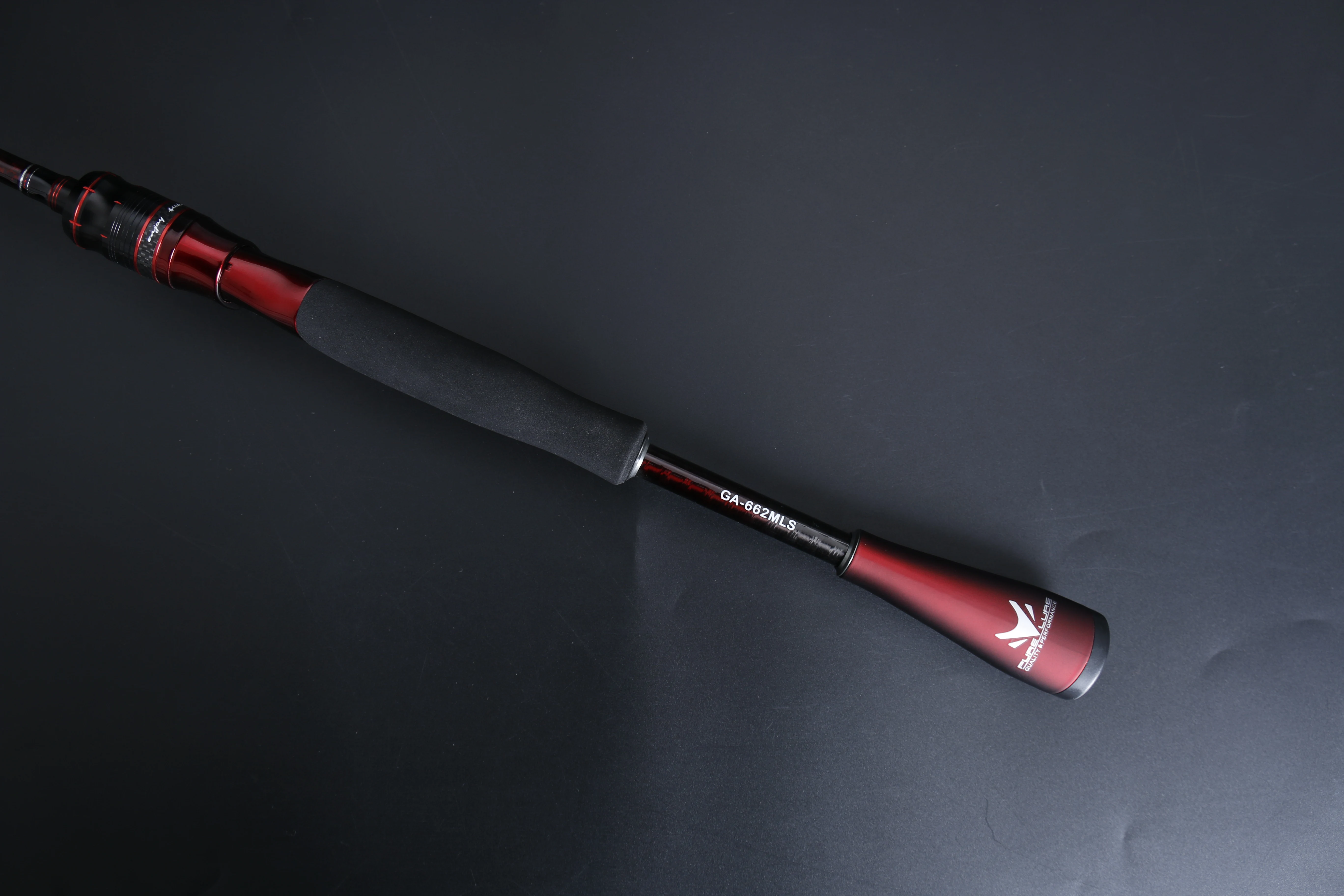 Alpha Pesca 2 section Fishing Rod Carbon Tip Butt  Spinning Fishing Rod with Fuji Guide Stock available