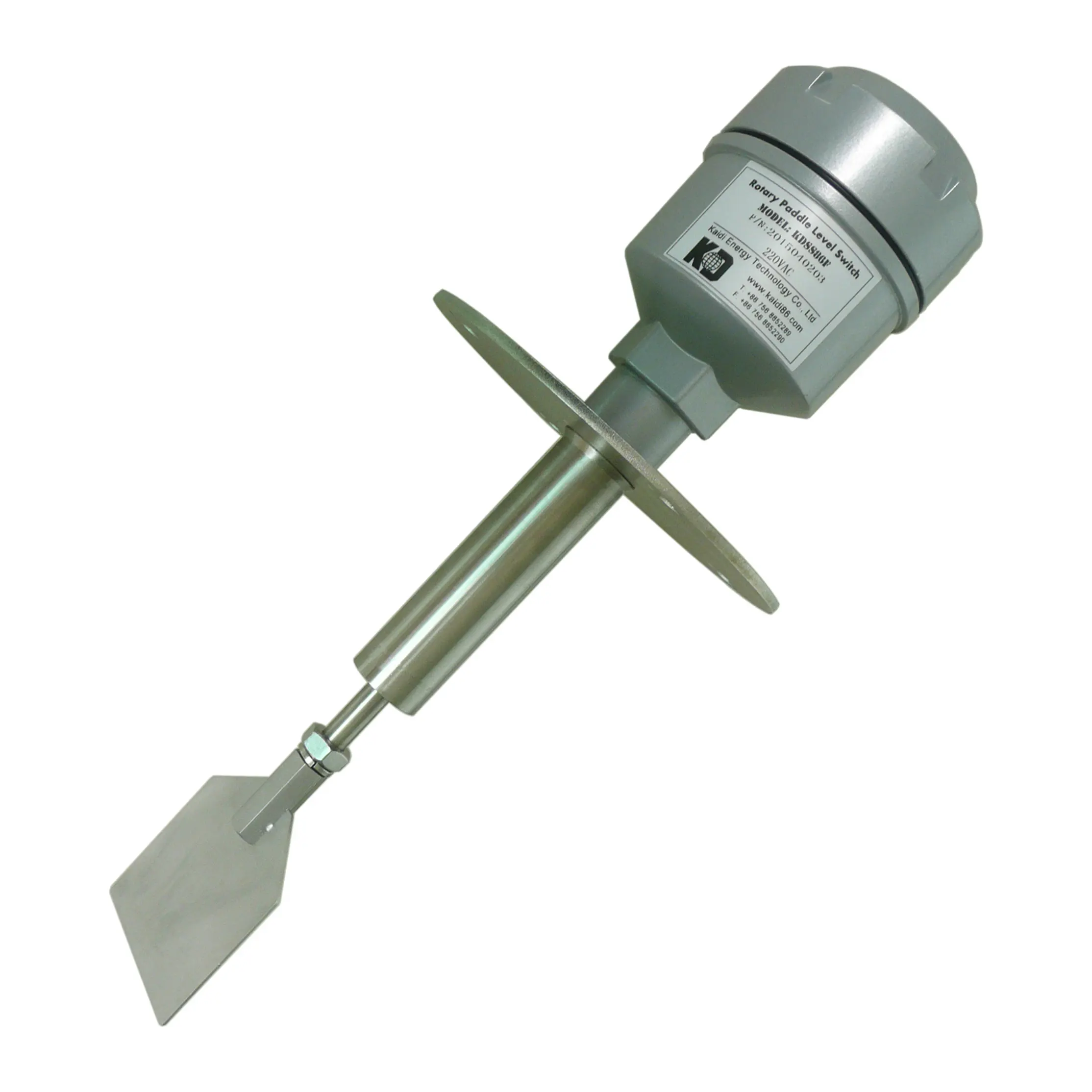 Extendable Rotary Paddle Level sensor for bin Powder solid level switch