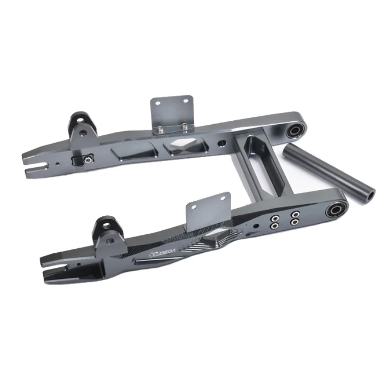 Motorcycle Rear Swing Arm Modified CNC Aluminum Alloy Motorcycle Rear flat Fork fit Scooter Electric Bikes
