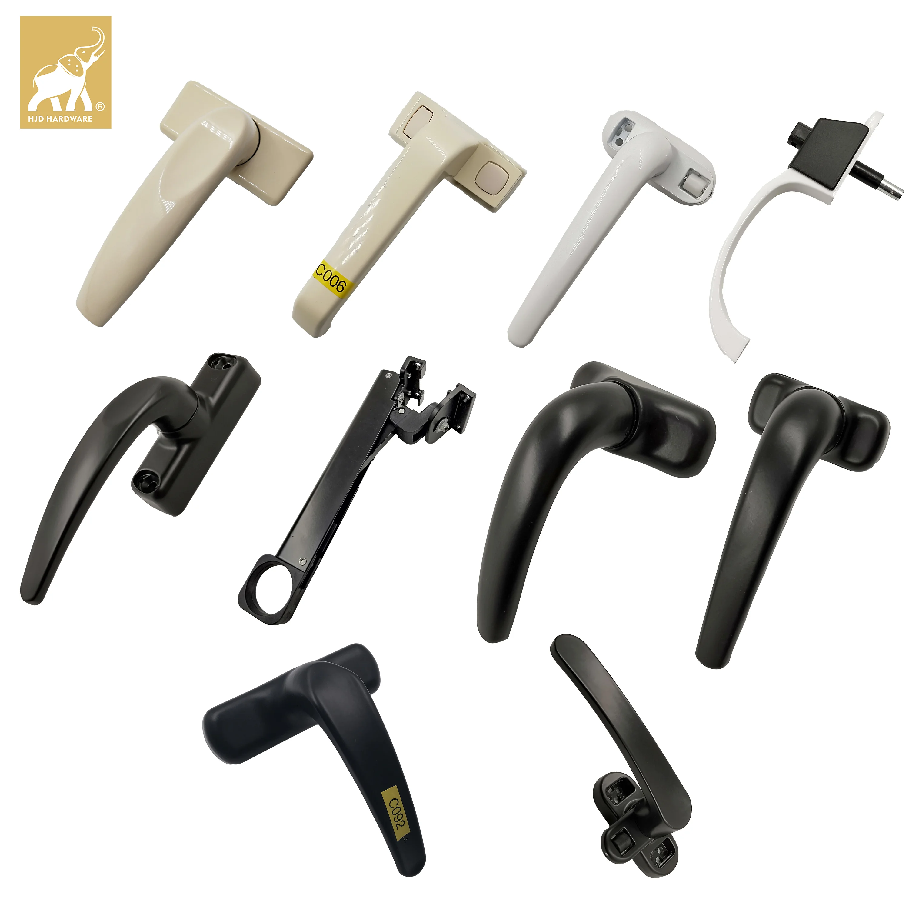 Алюминиевый материал Заводская цена внутренняя рукоятка рычага врезной дверной замок набор окон Тянуть Аксессуары