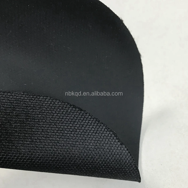 Sticky csm hypalon fabric with embossed texture for making shoes