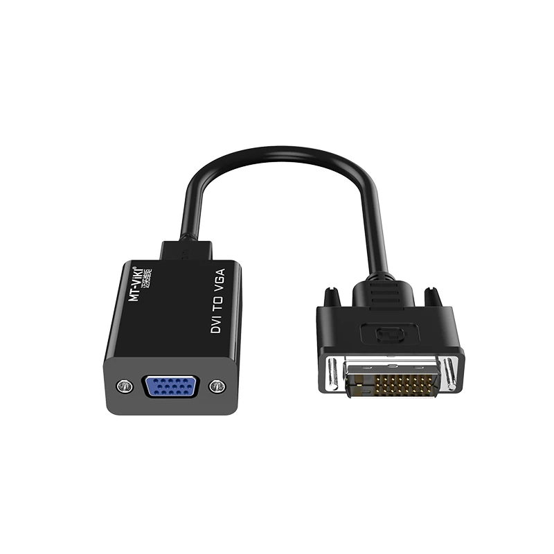 High quality factory price dvi 24+1 best buy mini DVI to VGA adapter