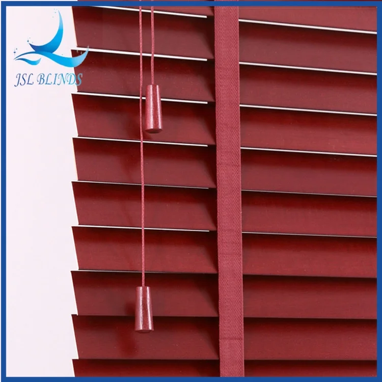 Windows Treatment Wood Venetian Blinds Jalousie