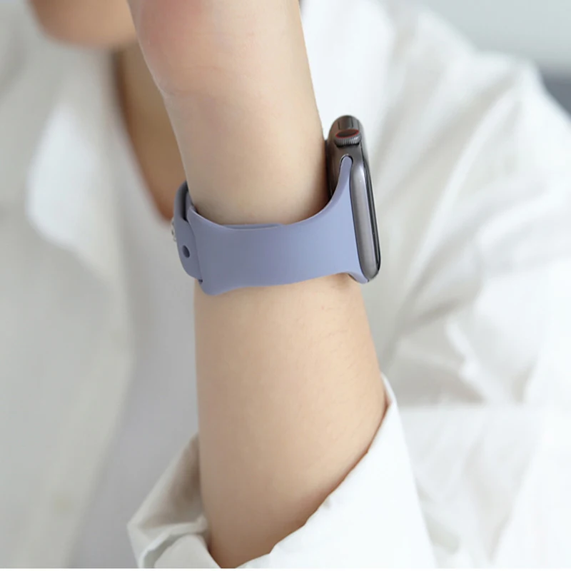 Fluoroelastomer Custom Silicone Strap For Watch