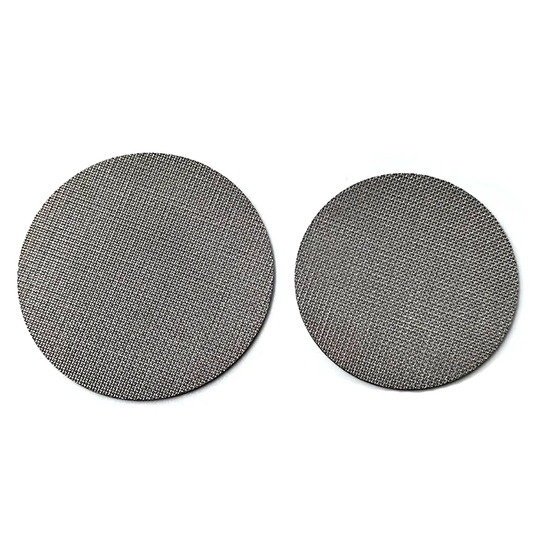 Factory Custom mesh Stainless Steel Powder Sintered Disc with 1mm 1.7mm Thick