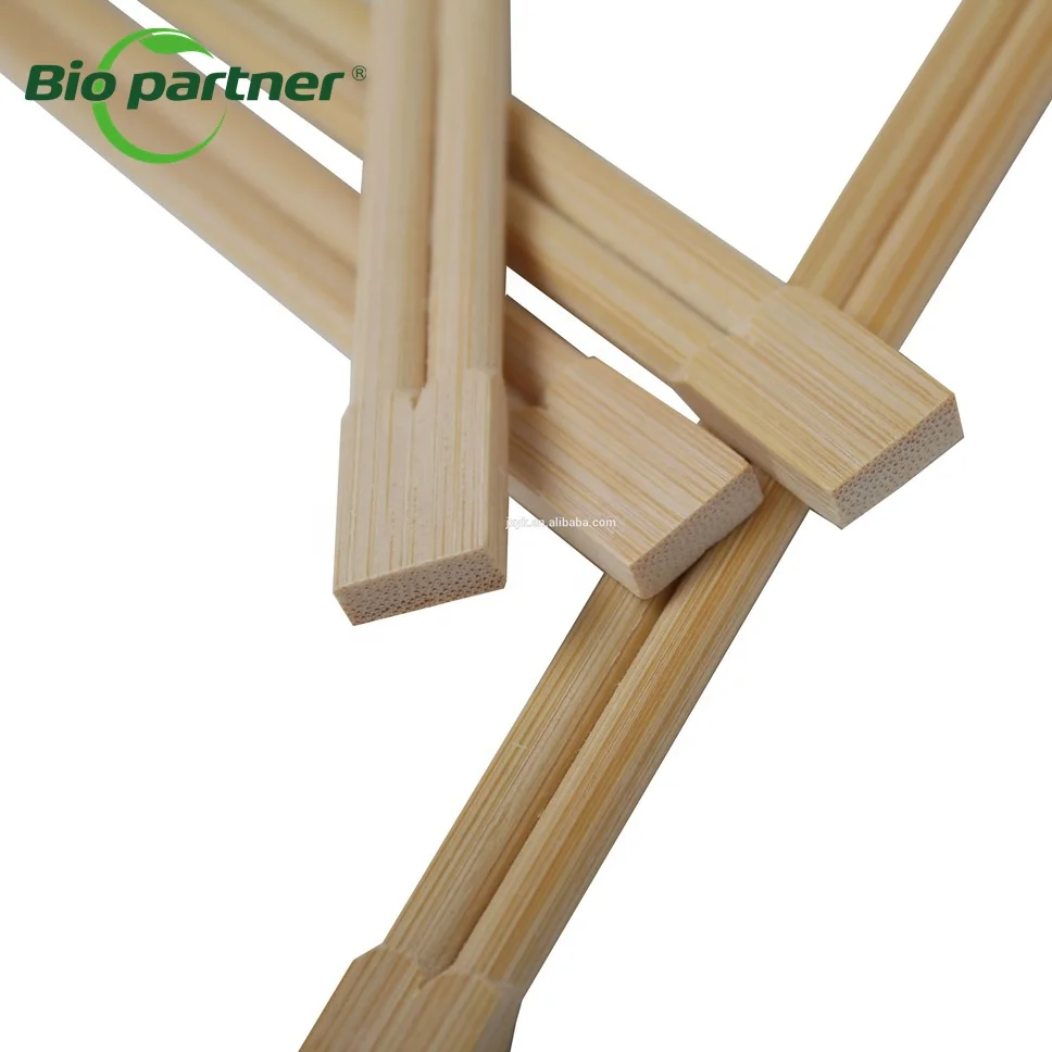 BA3 custom print sleeve export travel korea flat disposable one-off premium chopsticks set