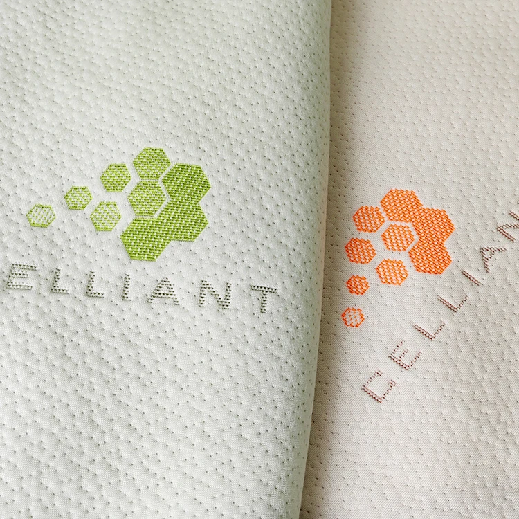 High quality Celliant 100% polyester far-infrared self-heating fabric improves immune function knitted mattress fabric