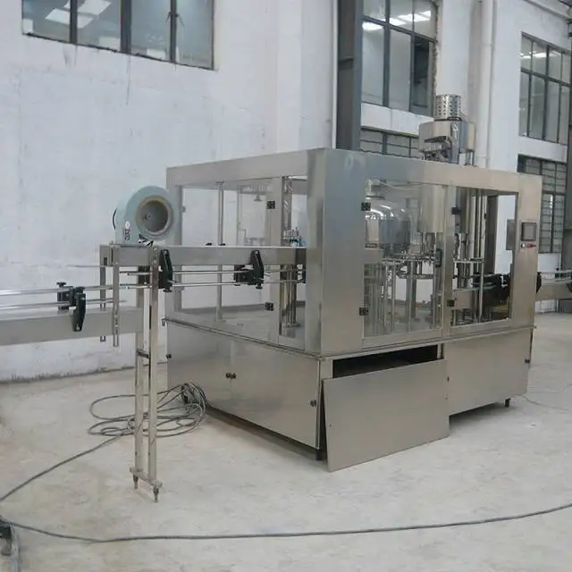 Puree Pure Water Bottle Drinking Pulp Juice Pu Protein Filling Machine Filler For Sale