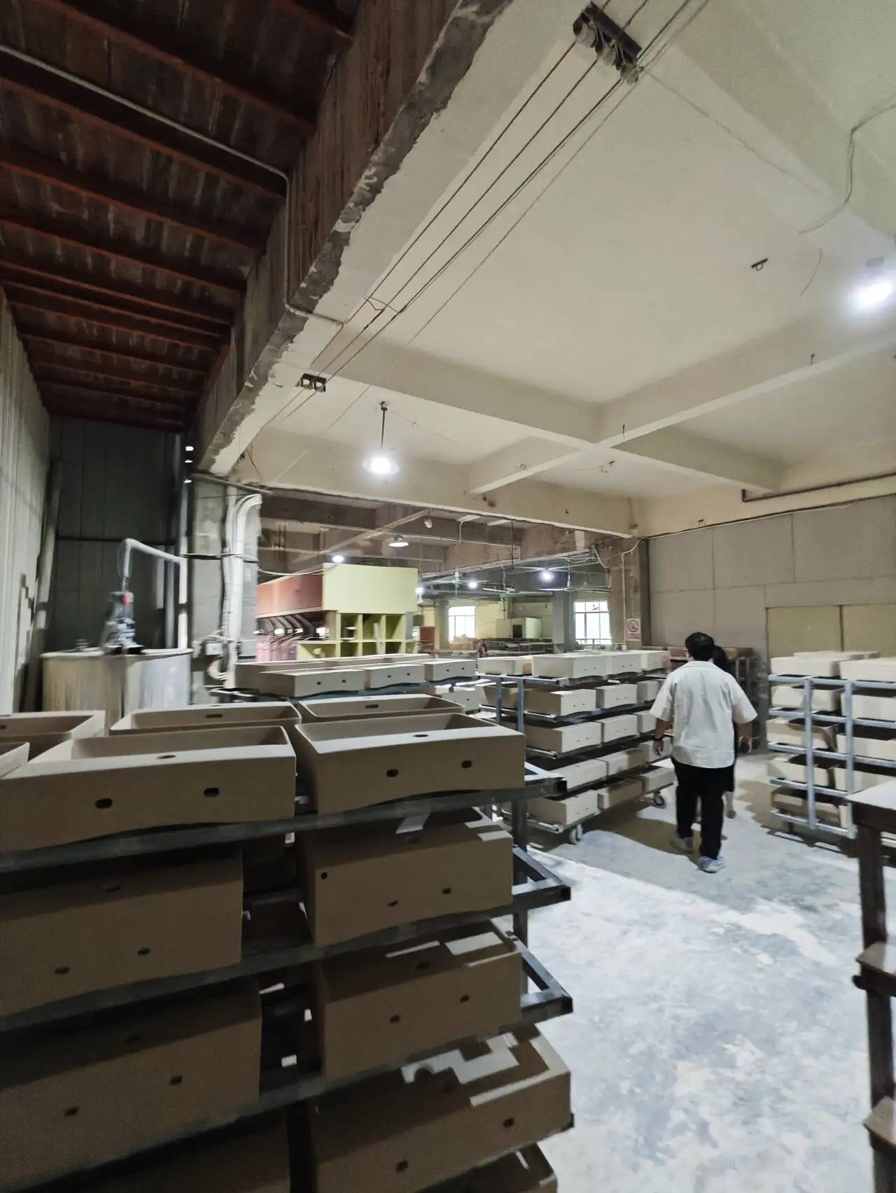 hot sale home modern brushed gold oval ceramic above countertop sink bathroom hand wash basin