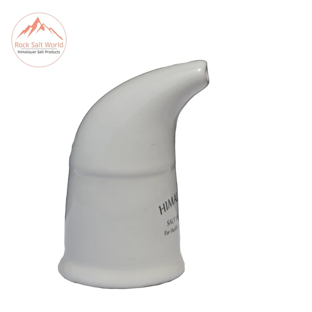 Pure Natural Himalayan Rock Salt Inhaler For Health Care Made by Best Quality Ceramic Material Having Purified Himalayan Crystal