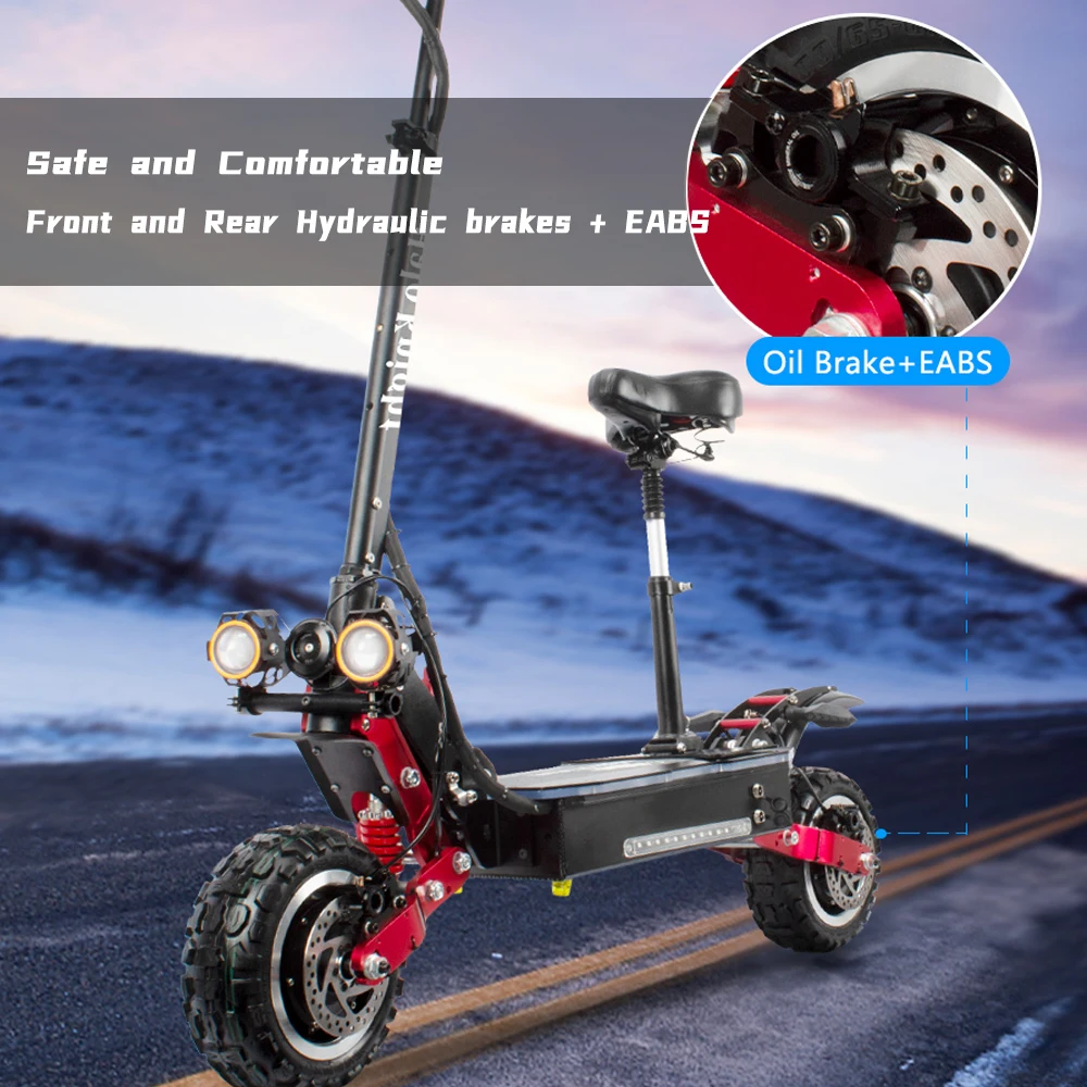 60V Electric Scooters Powerful Adult Fast 95KM/H Adults Scooter Electric 6000w Self-balancing Electric Scooters With Seat