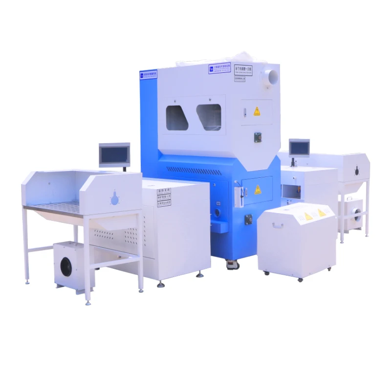 New Style Automatic Weighing Hammock Quilt Down Filling Machine with 1 Port 4 Scales